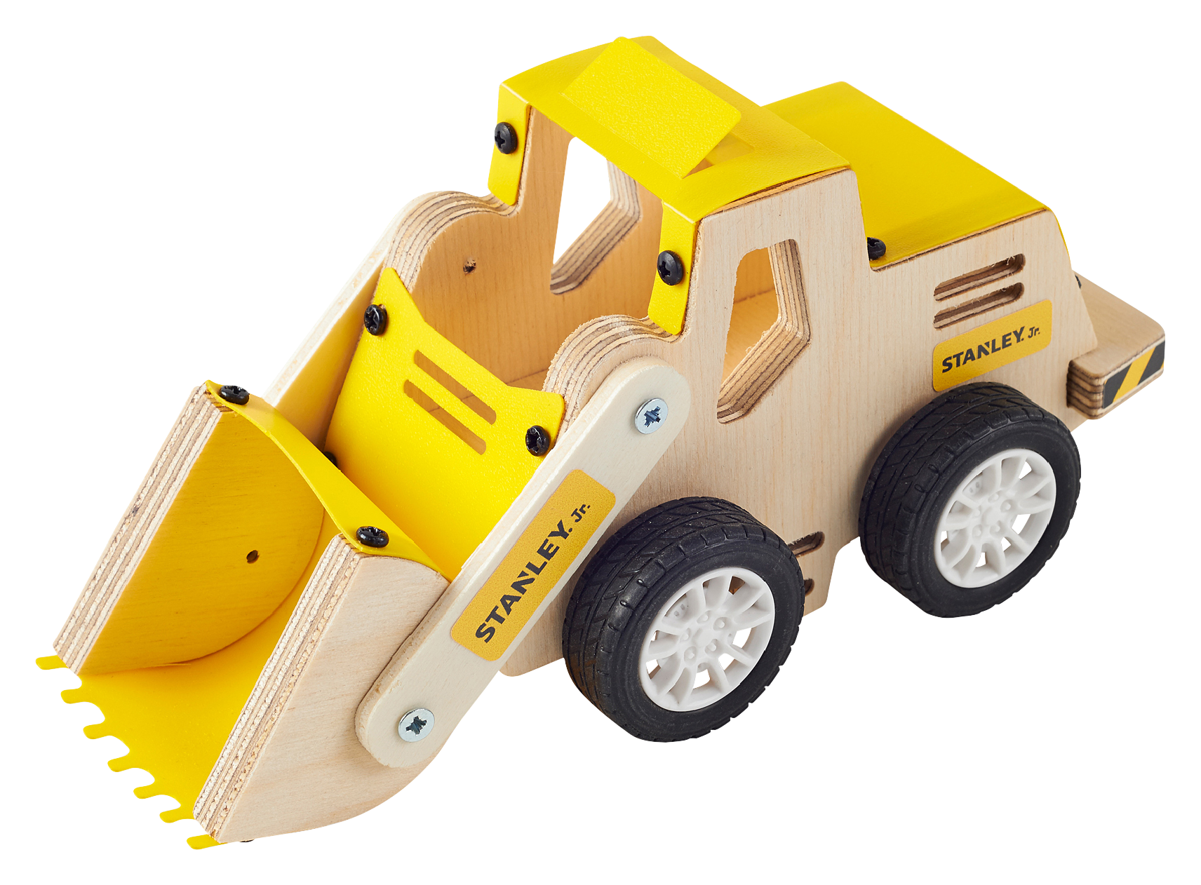 Red Toolbox Stanley Jr. Take Apart Front Loader 25Piece Toy Kit for